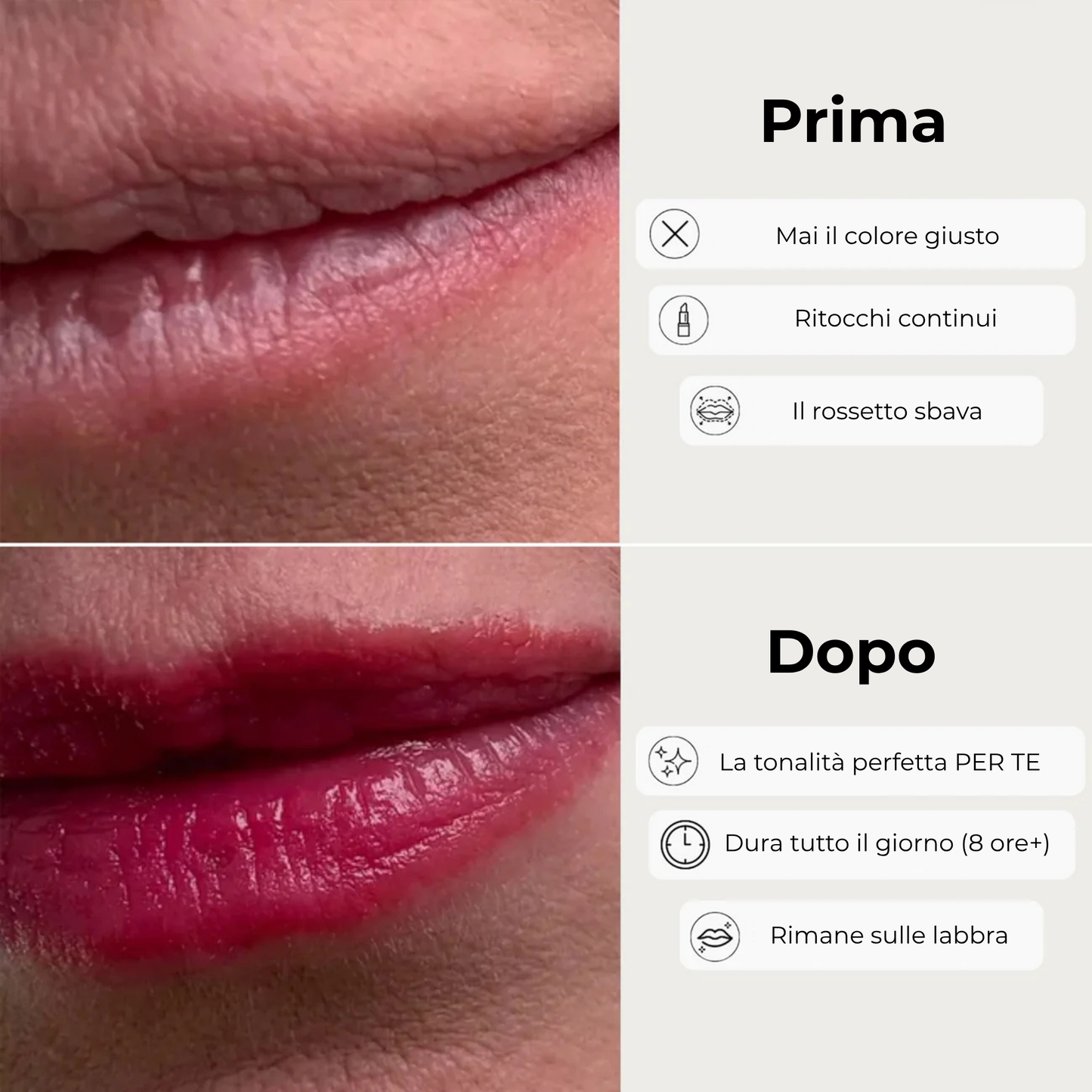 Elina Beauty - Rossetto adattivo al pH